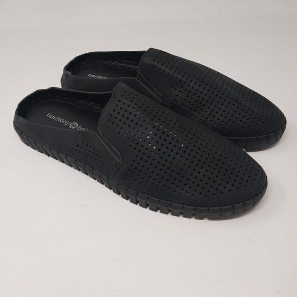 HARMONY BALANCE BLACK MULES/SLIDES. New w/o tags. - Picture 5 of 9
